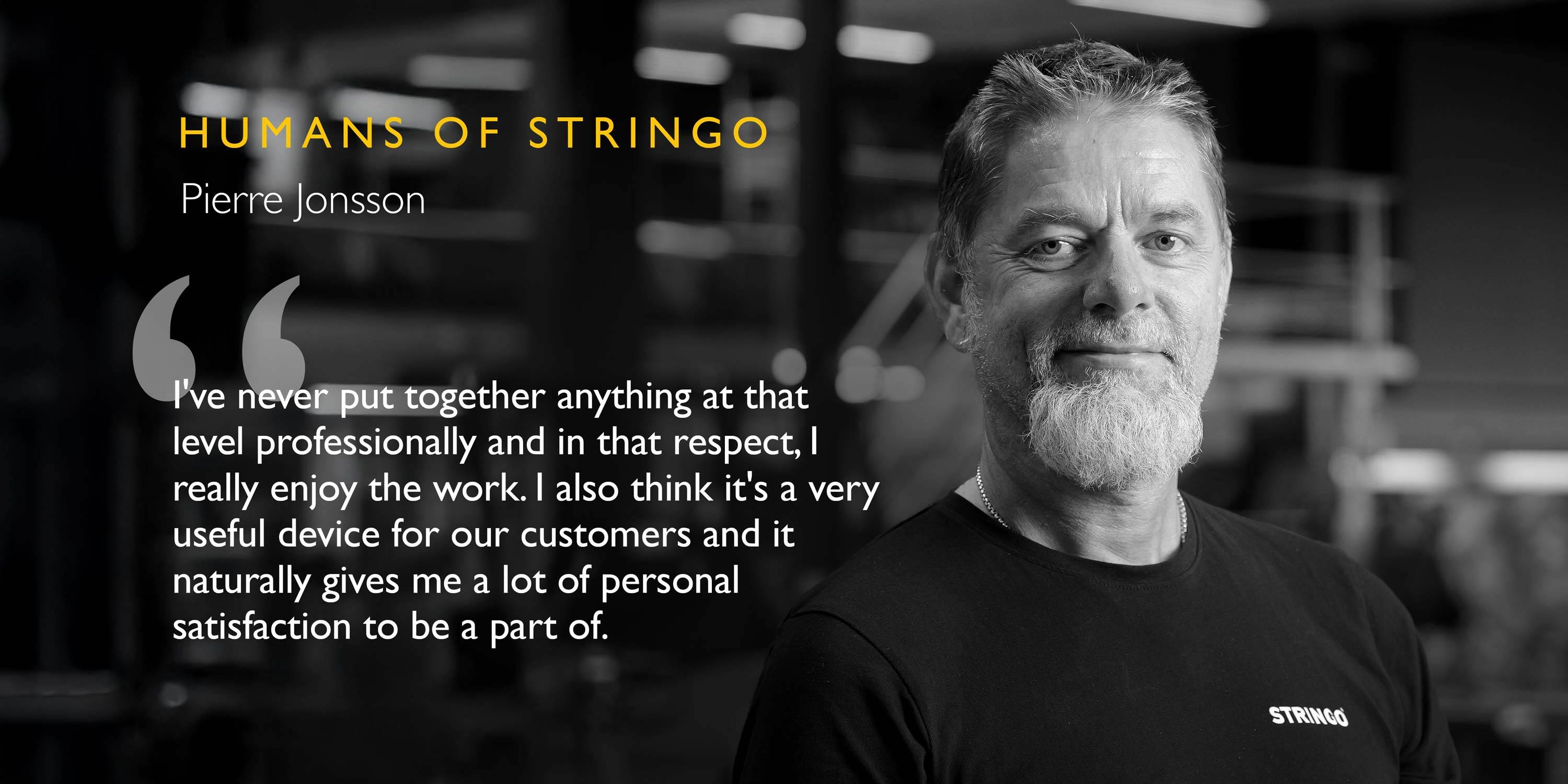 Humans of Stringo - Pierre Jonsson